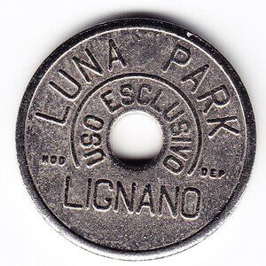 Italy Luna Park Lignano Token (b86)